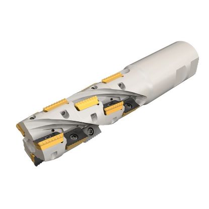 Picture of ISCAR P290 ACK125-3-2.4-W125-12 Milling Cutter 90.0°, Corn Cob 1.250 Diameter Weldon 1.250 5.510 OAL 15 Flute