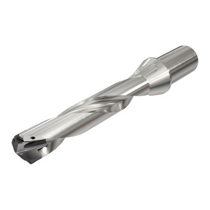 Picture of ISCAR DCN 0866-433-100R-5D 0.866" Indexable Head Drill s with Coolant Holes and Cylindrical Shanks, Drill ing Depth 5xD