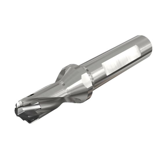 Picture of ISCAR DCN 1102-166-125A-1.5D 1.102" Indexable Head Drill s with Coolant Holes and One Flat Shank, Drill ing Depth 1.5xD