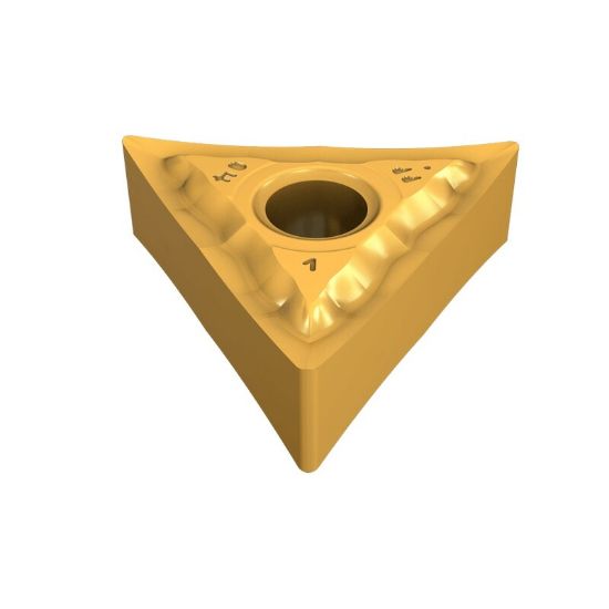 Picture of ISCAR TNMG331 PP IC8350 Turning Insert Triangle Carbide TiCN + Al2O3 + TiN 0.016 Corner Radius
