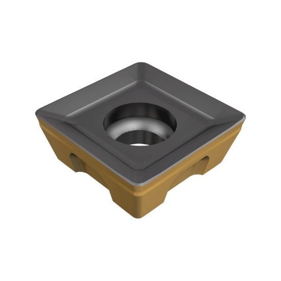 Picture of ISCAR QDMT120524PDTN-M IC330 Milling Insert Square 0.094 Corner Radius TiCN + TiN