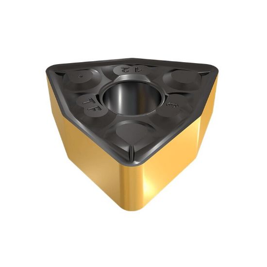 Picture of ISCAR WNMG431 TF IC8150 Turning Insert Trigon Carbide TiCN + Al2O3 + TiCN + TiN 0.016 Corner Radius