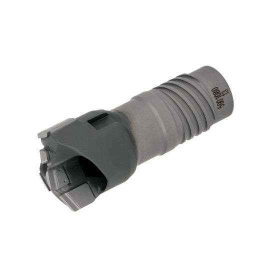 Picture of ISCAR ISD-E3 1.693-1.850 NOM 2 1.693" Deep Single Tube Drill s with External 2 and 4 Start Thread and 2 or 3 Brazed Tips (.496-2.559 dia.)