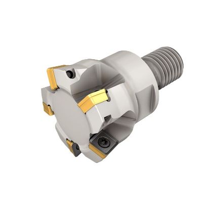Picture of ISCAR FFQ4 D1.50-05-M16-09 Milling Cutter 1.500 Diameter Screw On M16 2.400 OAL 5 Flute