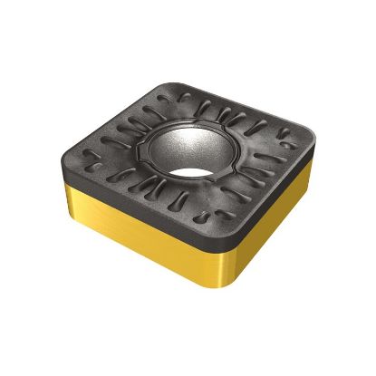 Picture of ISCAR SNMM866-R3P IC830 Turning Insert Square Carbide AlTiN + TiN 0.094 Corner Radius