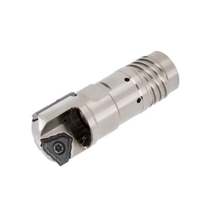 Picture of ISCAR IDD-EF 0.788-.858-FT 0.788" Deep Double Tube Drill s with External 4 Start Thread Carrying Triangular Inserts (.725-1.102 dia.)