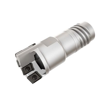 Picture of ISCAR ISD-EF 2.386-2.559-FB 2.386" Deep Single Tube Drill s with External 4 Start Thread for High Feed (.984-2.559 dia.)