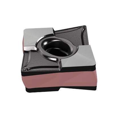 Picture of ISCAR CXMG12T504-F3M IC807 Turning Insert 80.0° Carbide TiAIN + TiN 0.016 Corner Radius