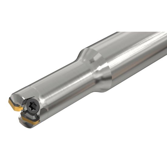 Picture of ISCAR FFT3 EFM D08-2-080-C12-02 Milling Cutter 0.315 Diameter Round 0.472 3.150 OAL 2 Flute
