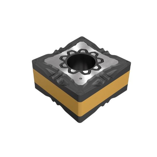 Picture of ISCAR SNMG432-F3P IC830 Turning Insert Square Carbide AlTiN + TiN 0.031 Corner Radius