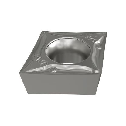 Picture of ISCAR CCET2-.002-WF IC907 Turning Insert 80.0° Carbide TiAIN + TiN 0.002 Corner Radius