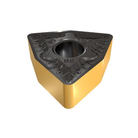 Picture of ISCAR WNMG433 GN IC9250 Turning Insert Trigon Carbide TiCN + Al2O3 + TiN 0.047 Corner Radius