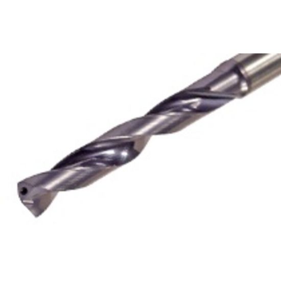 Picture of ISCAR SCD 0491-276-0500ACP5 IC908 0.491" Solid Carbide Drill s with Coolant Holes, Drill ing Depth 5xD