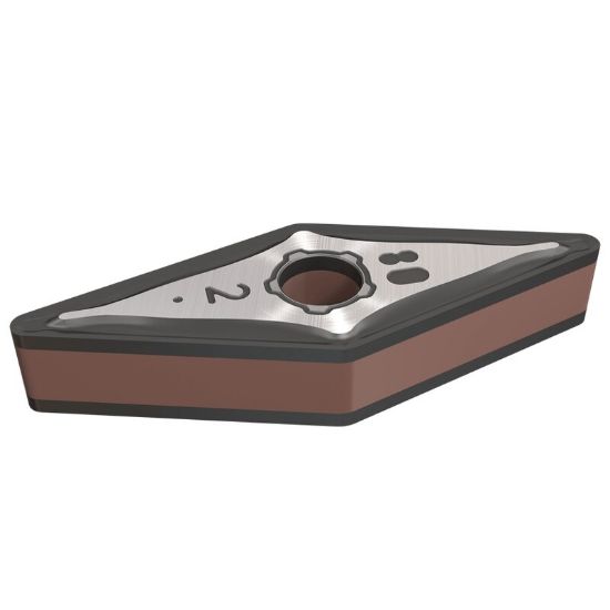 Picture of ISCAR VNMG331 M3M IC6025 Turning Insert 35.0° Carbide TiCN + Al2O3 + TiN 0.016 Corner Radius