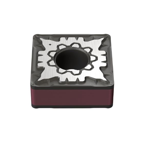 Picture of ISCAR SNMG432-F3M IC807 Turning Insert Square Carbide TiAIN + TiN 0.031 Corner Radius