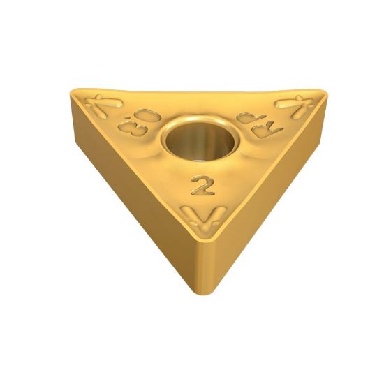 Picture of ISCAR TNMM332 RP IC9250 Turning Insert Triangle Carbide TiCN + Al2O3 + TiN 0.031 Corner Radius