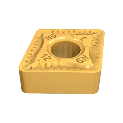 Picture of ISCAR CNMG642-GN IC9250 Turning Insert 80.0° Carbide TiCN + Al2O3 + TiN 0.031 Corner Radius