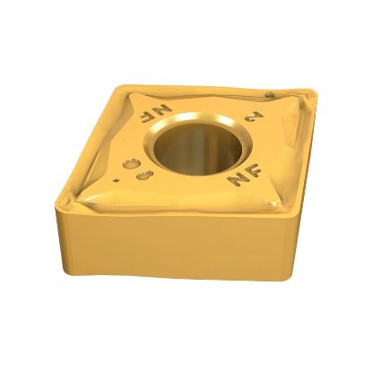 Picture of ISCAR CNMG431-NF IC8150 Turning Insert 80.0° Carbide TiCN + Al2O3 + TiCN + TiN 0.016 Corner Radius