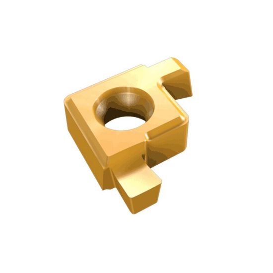 Picture of ISCAR XCMT 13R-353503-MG IC808G Grooving Insert 0.012 Corner Radius 0.138 Wide TiAlN + AlTiN + TiN