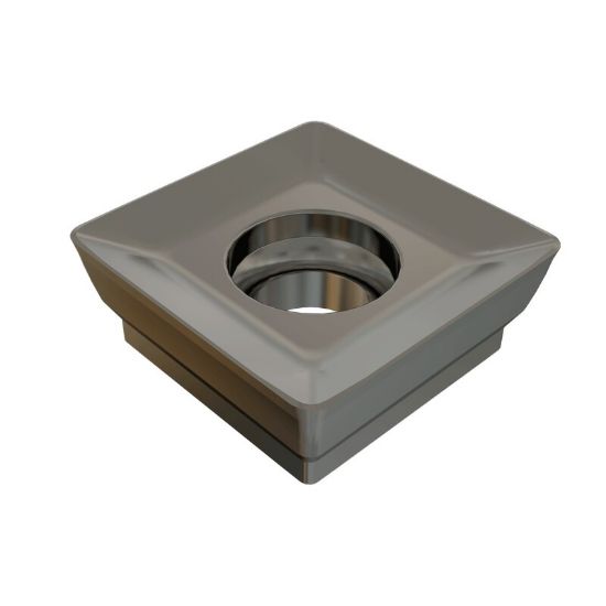 Picture of ISCAR SDMT1205PDN-RM-M IC910 Milling Insert Square 0.031 Corner Radius AlTiN
