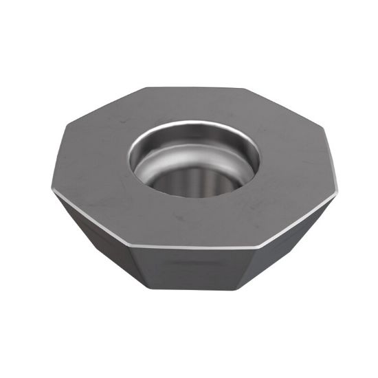Picture of ISCAR OEMW060405-AETN IC908 Milling Insert Octagonal 0.020 Corner Radius TiAlN
