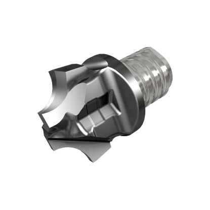 Picture of ISCAR MM HR6.0/236-8.0-2T12 IC908 DIA 8MM SH T12 LOC 0.2760 OAL 1.2280 Corner Rounder ,Replacable Head Carbide TiAlN Single End Corner Rounder 0.2360 5.99MM MULTI-MASTER