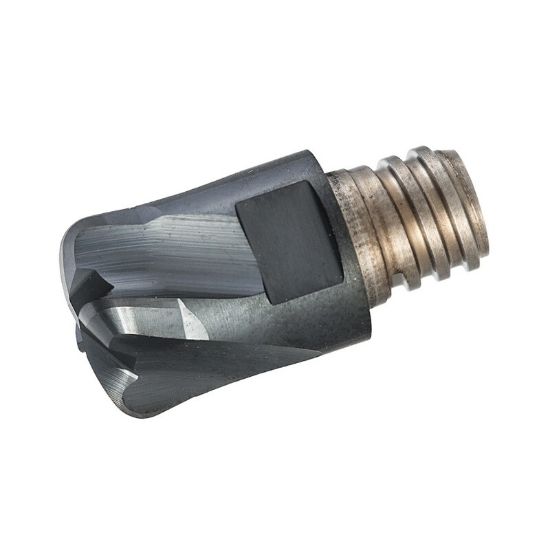 Picture of ISCAR MM EFF127T4R2.59-4T08 IC903 DIA 1/2 SH T08 LOC 0.0240 OAL 0.9630Feed Mill,Replacable Head Carbide TiAlN Single End High Feed0.1020 2.59MM Solid-Feed-Mill