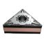 Picture of ISCAR TNMG432 F3M IC6025 Turning Insert Triangle Carbide TiCN + Al2O3 + TiN 0.031 Corner Radius