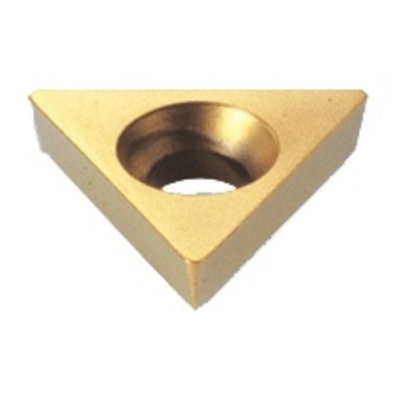 Picture of ISCAR TPGB2-1 XL IC570 Turning Insert Triangle Carbide TiCN + TiN 0.016 Corner Radius