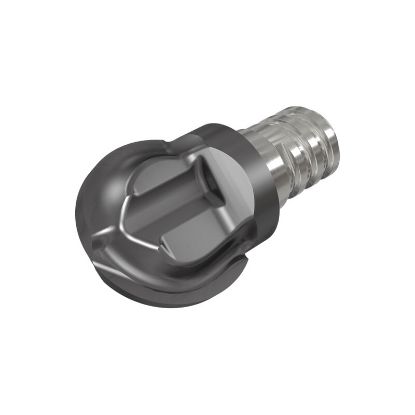 Picture of ISCAR MM HBR160-2T08 IC908 DIA 16MM SH T08 OAL 0.9190End Mill,Replacable Head Standard Flute High Helix Carbide TiAlN Single End Ball Nose MULTI-MASTER