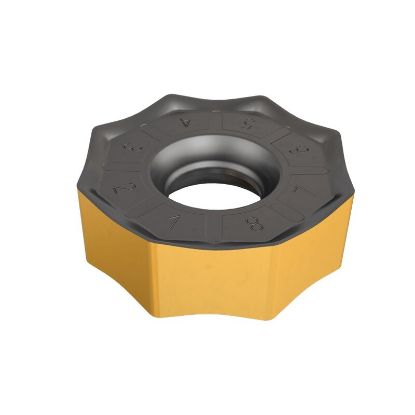 Picture of ISCAR ONMU100816-N-RM IC830 Milling Insert Octagonal 0.063 Corner Radius AlTiN + TiN