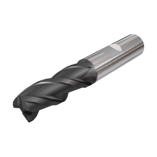 Picture of ISCAR ECI-E-3 1.0-1.5-W1.0 IC900 DIA 1 SH 1.00 LOC 1.50 OAL 4.00 End Mill Standard Flute Standard Helix Carbide AlTiN Single End Square Sharp SolidMill