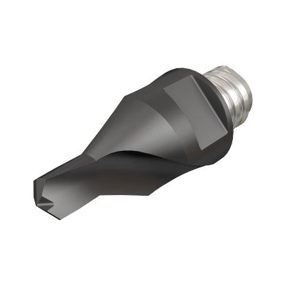 Picture of ISCAR MM ECS-B6.30X20-2T12 IC908 DIA 6.40MM SH T12 OAL 1.5472 Spot Drill ,Replacable Head Carbide TiAlN Single End Drill Point Solid-Drill