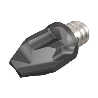 Picture of ISCAR MM HCF100-060-2T06 IC908 DIA 4MM SH T06 LOC 0.1970 OAL 0.3940 Chamfer Mill,Replacable Head Carbide TiAlN Single End Cham Mill