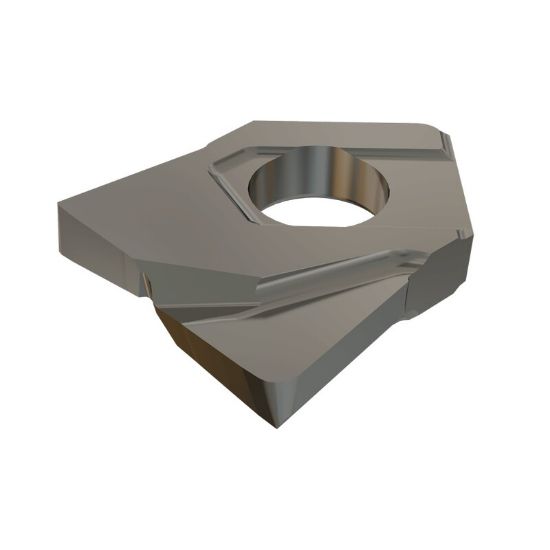 Picture of ISCAR HTRD.62-R.125-QF IC908 Milling Insert Back Draft 0.125 Corner Radius TiAlN