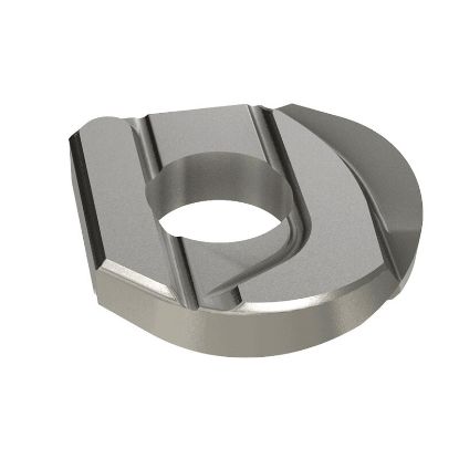 Picture of ISCAR HCRD1.0-QP IC328 Milling Insert Ball Mill 0.500 Corner Radius TiCN
