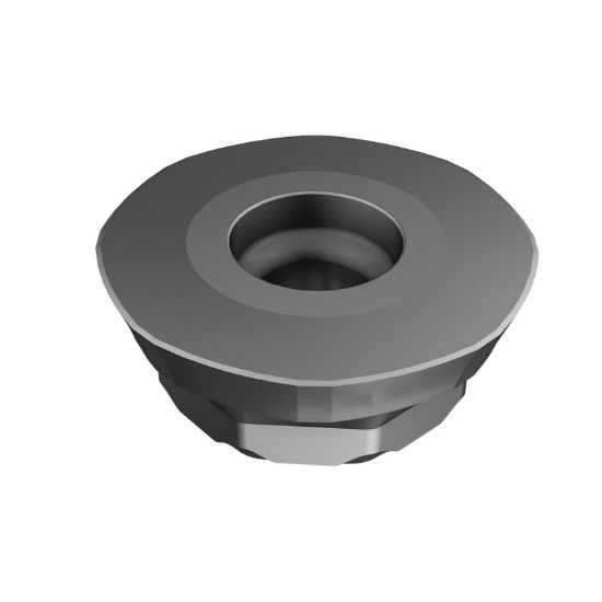 Picture of ISCAR OFMW0706R10-FF IC910 Milling Insert Octagonal Chamf Corner Radius AlTiN