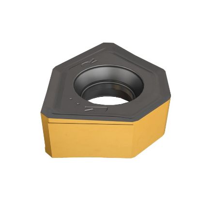 Picture of ISCAR ONHU0505AN-N-W IC810 Milling Insert Octagonal Chamf Corner Radius AlTiCrN + TiN