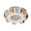 Picture of ISCAR T465LNHT2212-ZNTR IC5400 Milling Insert On Edge Chamf Corner Radius TiCN + Al2O3 + TiN