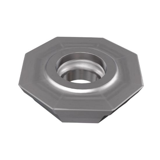 Picture of ISCAR OFCT07T3-RW-16 IC908 Milling Insert Octagonal 0.031 Corner Radius TiAlN