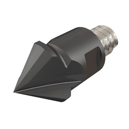 Picture of ISCAR MM EDF094-090-76-3T05 IC908 DIA 3/8 SH T05 LOC 0.1850 OAL 0.7720 Chamfer Mill,Replacable Head Carbide TiAlN Single End Cham Mill MULTI-MASTER