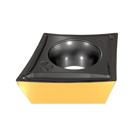 Picture of ISCAR CPGT2-0-SM IC907 Turning Insert 80.0° Carbide TiAIN + TiN 0.008 Corner Radius