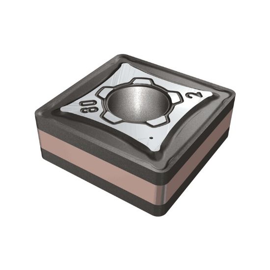 Picture of ISCAR SNMG432-M3M IC6025 Turning Insert Square Carbide TiCN + Al2O3 + TiN 0.031 Corner Radius