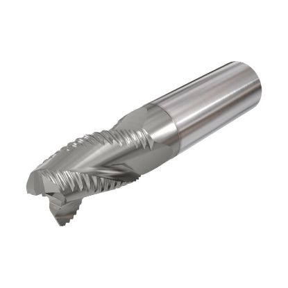 Picture of ISCAR ERCI-E-3 1.0-1.5-W1.0 -30 IC300 DIA 1 SH 1.00 LOC 1.50 OAL 4.50 End Mill Carbide TiCN Single End 45.0° Chamfer Solid-SHRED