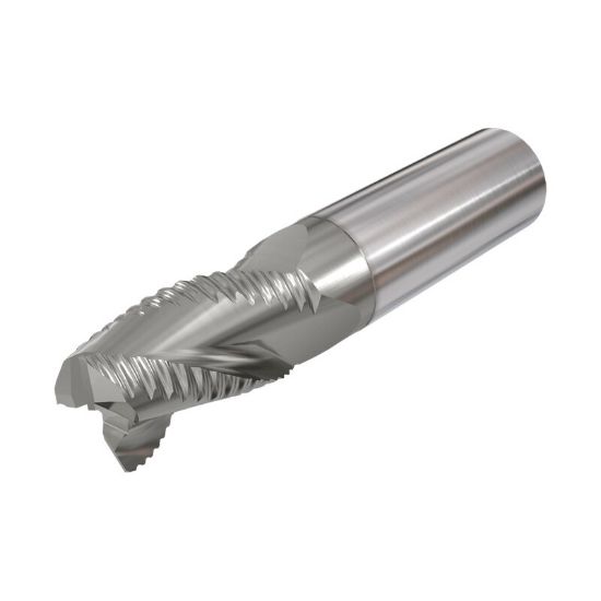 Picture of ISCAR ERCI-E-3 1.0-1.5-W1.0 -30 IC300 DIA 1 SH 1.00 LOC 1.50 OAL 4.50 End Mill Carbide TiCN Single End 45.0° Chamfer Solid-SHRED