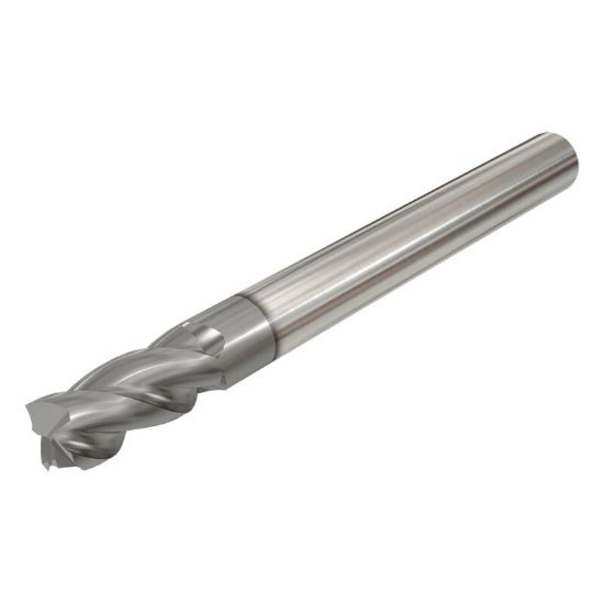 Picture of ISCAR ECI-B-3 437-1.0-C437 IC300 DIA 7/16 SH 0.4375 LOC 1.00 OAL 2.7500 End Mill Standard Flute High Helix Carbide TiCN Single End Square Sharp SolidMill