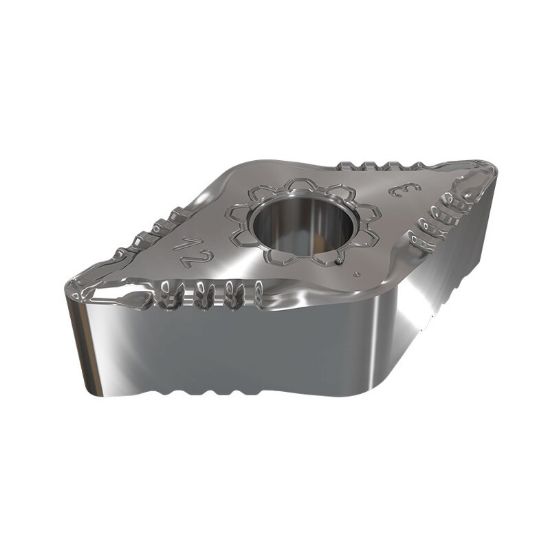 Picture of ISCAR DNMG333-F3P IC8150 Turning Insert 55.0° Carbide TiCN + Al2O3 + TiCN + TiN 0.047 Corner Radius