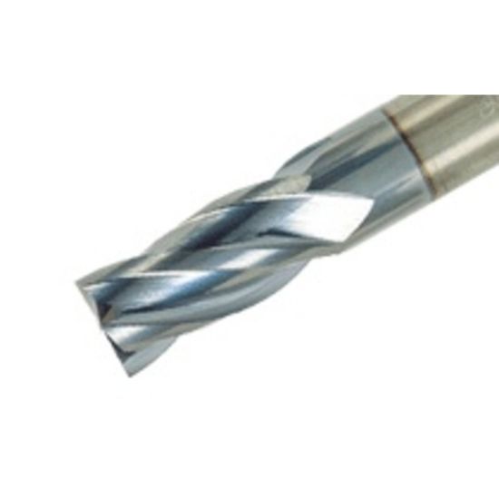 Picture of ISCAR ECI-A-4 375-1.0-C375 IC300 DIA 3/8 SH 0.3750 LOC 1.00 OAL 2.50 End Mill Standard Flute Standard Helix Carbide TiCN Single End Square Sharp SolidMill