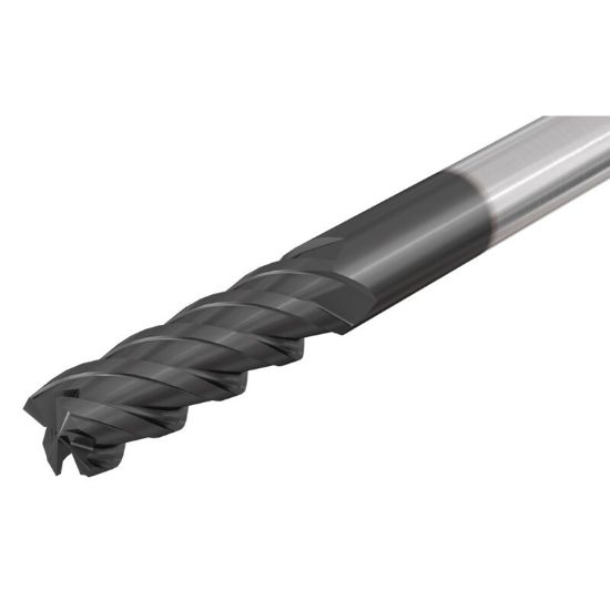 Picture of ISCAR ECI-B-4 750-1.5-C750 IC900 DIA 3/4 SH 0.7500 LOC 1.50 OAL 4.00 End Mill Standard Flute High Helix Carbide AlTiN Single End Square Sharp SolidMill