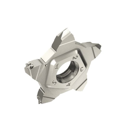 Picture of ISCAR PENTA 24-1.0-ISO IC908 Proprietary Insert Threading Insert Full Profile 1.00MM Metric TiAlN